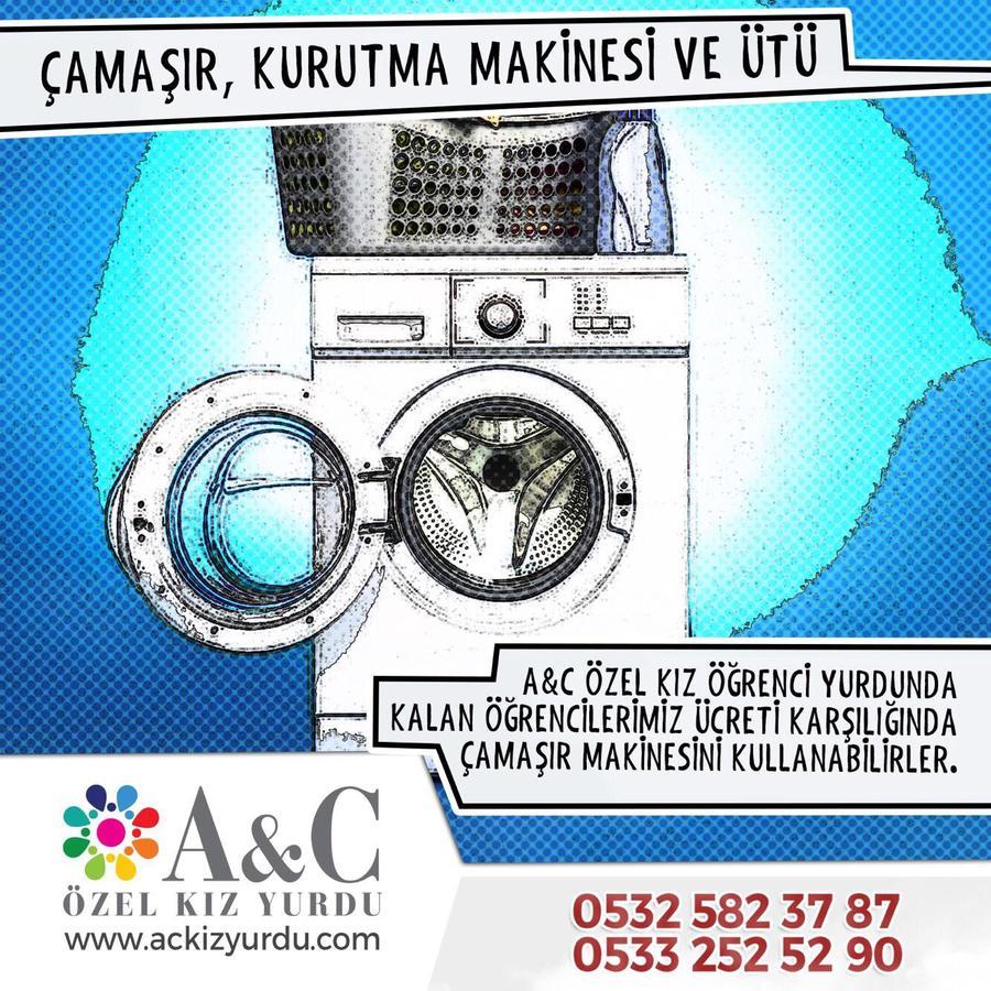 Ac Kiz Ogrenci Yurdu 3. Sube Vandrarhem Yenimahalle Exteriör bild
