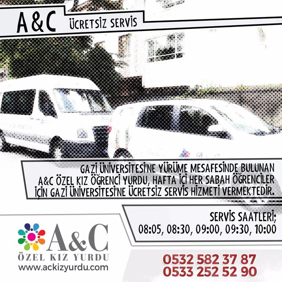 Ac Kiz Ogrenci Yurdu 3. Sube Vandrarhem Yenimahalle Exteriör bild